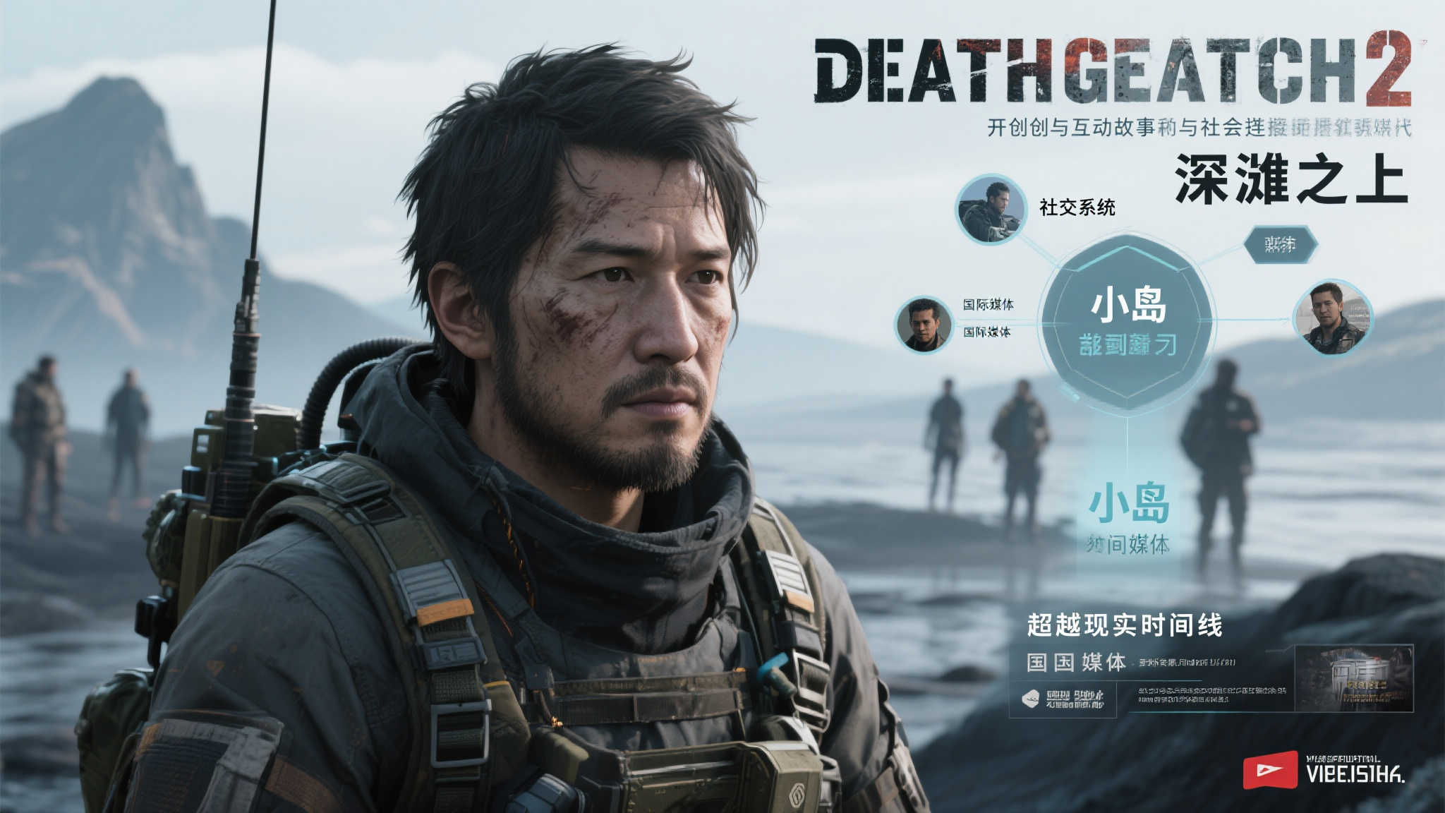 外媒热议〈死亡搁浅2：冥滩之上〉：“2025年最美好的社交体验