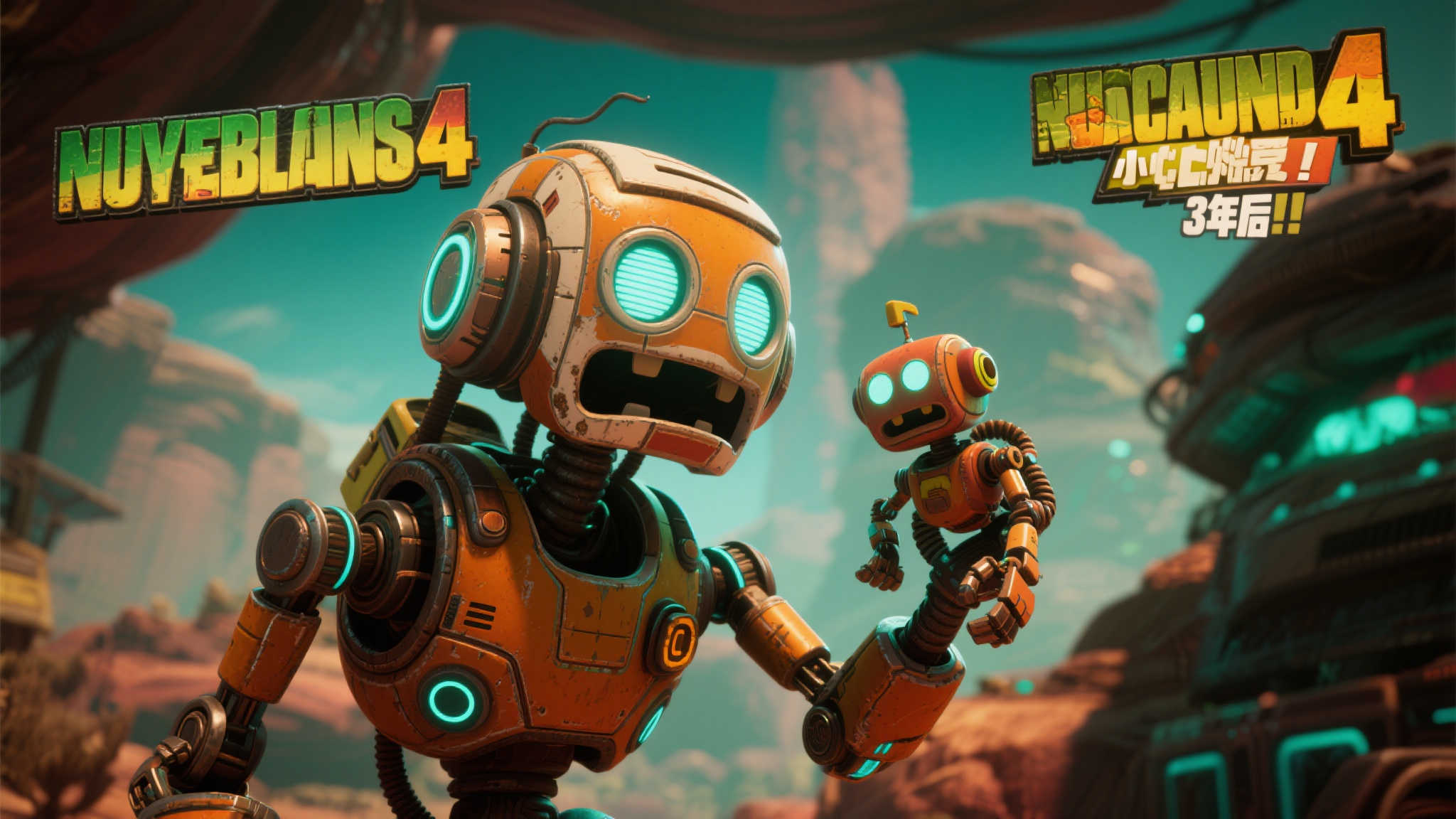 《无主之地4》全新预告：小吵闹惊喜回归，再掀冒险热潮！